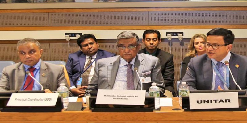 বাংলাদেশের ৮৮ ভাগ মানুষ নিরাপদ পানির আওতায়।।এলজিআরডি মন্ত্রী