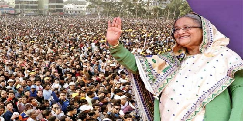 আজ প্রধানমন্ত্রী ও আওয়ামী লীগ সভানেত্রী শেখ হাসিনাকে গণসংবর্ধনা দিবে আওয়ামী লীগ