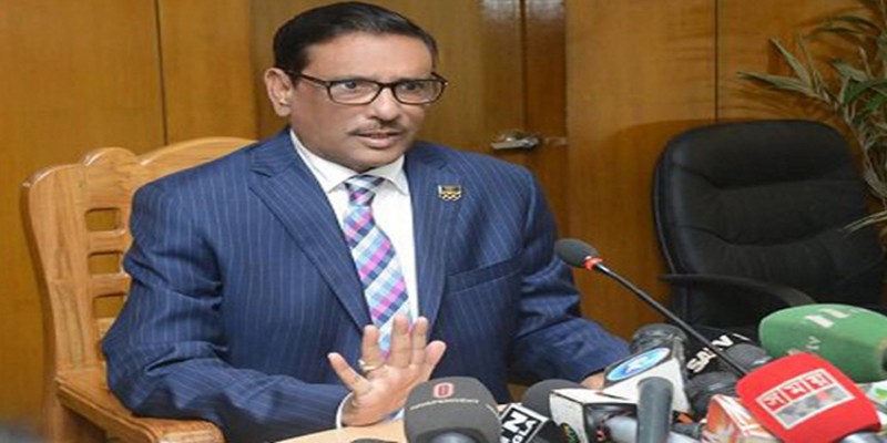 কোনো শর্ত মেনে নয়, নির্বাচন হবে সংবিধান অনুযায়ী।। ওবায়দুল কাদের