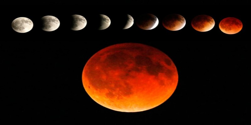 শতাব্দীর দীর্ঘতম পূর্ণগ্রাস চন্দ্রগ্রহণ প্রত্যক্ষ করল বিশ্ববাসী