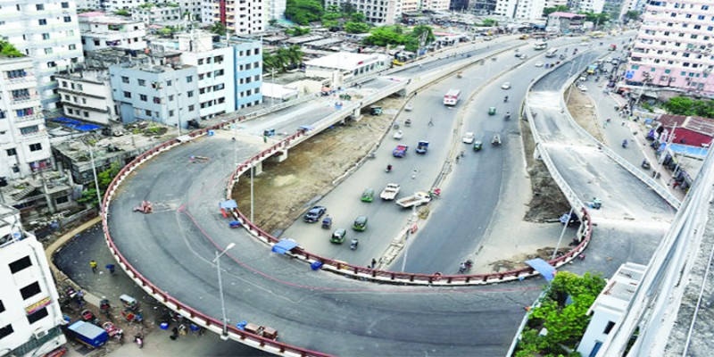 চালু হচ্ছে রাজধানীর মেরুল বাড্ডার ইউলুপ।।