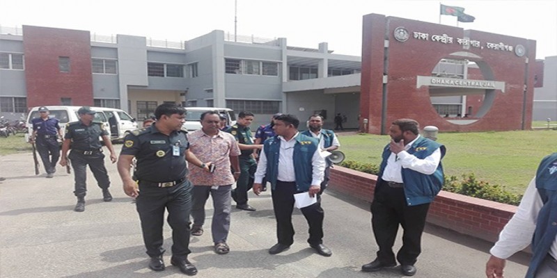 কেরানীগঞ্জের কেন্দ্রীয় কারাগারে দুদকের অভিযান।।