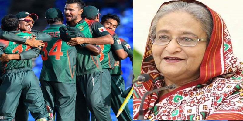 টি-২০ সিরিজ জেতায় বাংলাদেশ ক্রিকেট দলকে প্রধানমন্ত্রীর অভিনন্দন ।।
