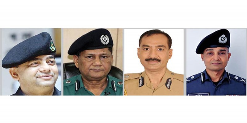 সচিব পদমর্যাদায় পদোন্নতি পেলেন বাংলাদেশ পুলিশের ৪ অতিরিক্ত আইজি
