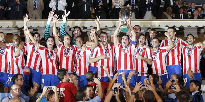 ফুটবল ।। রিয়াল মাদ্রিদকে হারিয়ে উয়েফা সুপার কাপ চ্যাম্পিয়ন অ্যাতলেটিকো মাদ্রিদ   