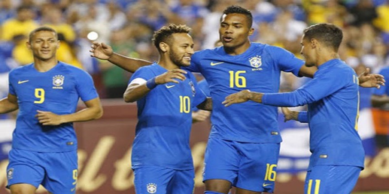 সালভাদর বিপক্ষে ৫-০ গোলে জয়ী ব্রাজিল।।   