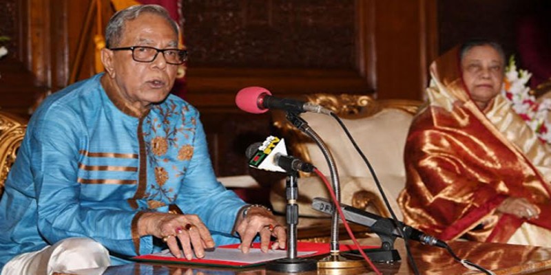 শান্তি ও অগ্রগতি অব্যাহত রাখতে স্বাধীনতাবিরোধী অপশক্তি রুখতে রাষ্ট্রপতির আহ্বান