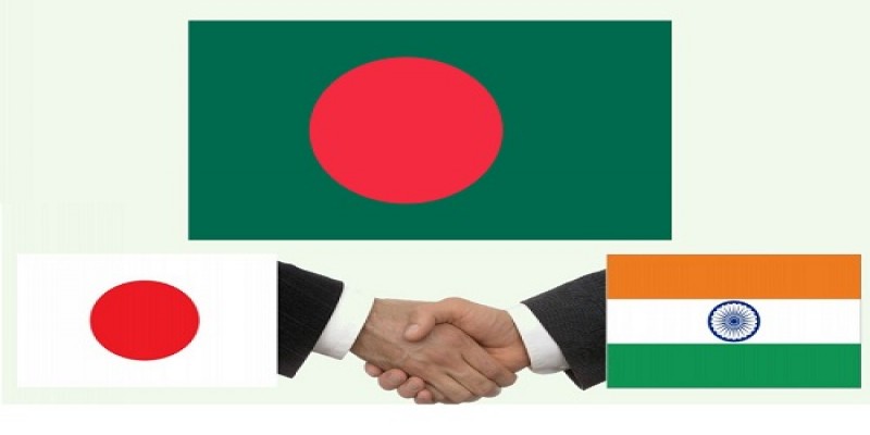 বাংলাদেশের অবকাঠামো উন্নয়নে যৌথভাবে কাজ করবে ভারত ও জাপান