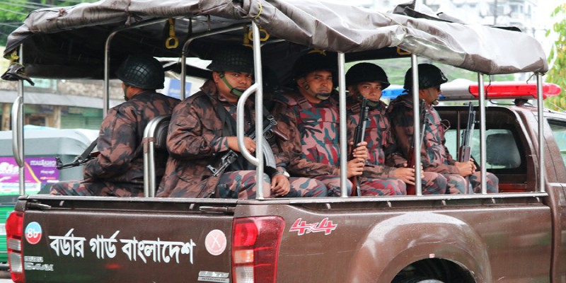 সারাদেশে ১০১৬ প্লাটুন বিজিবি মোতায়েন