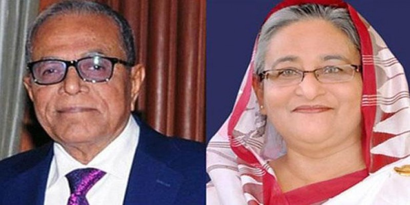 আওয়ামী লীগের বিজয়ে প্রধানমন্ত্রী শেখ হাসিনাকে অভিনন্দন জানালেন রাষ্ট্রপতি আবদুল হামিদ॥