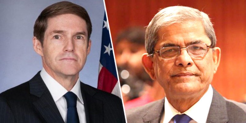 মার্কিন রাষ্ট্রদূত মিলারের সঙ্গে বিএনপির ৩ নেতার বৈঠক