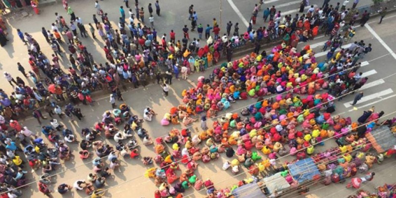 শ্রমিক অসন্তোষ এড়াতে গাজীপুরে ২০ পোশাক কারখানায় ছুটি ঘোষণা॥   