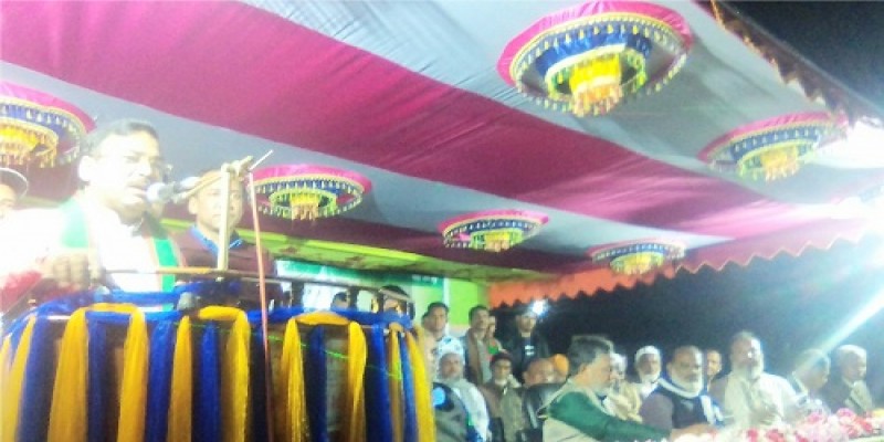 জামালগঞ্জে  সুনামগঞ্জ- ১ আসনের এমপি রতনকে সংবর্ধনা