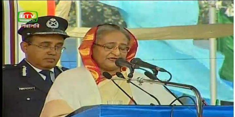 সন্ত্রাস ও জঙ্গি দমনে বাংলাদেশের পুলিশ এখন বিশ্বের রোলমডেল॥প্রধানমন্ত্রী শেখ হাসিনা