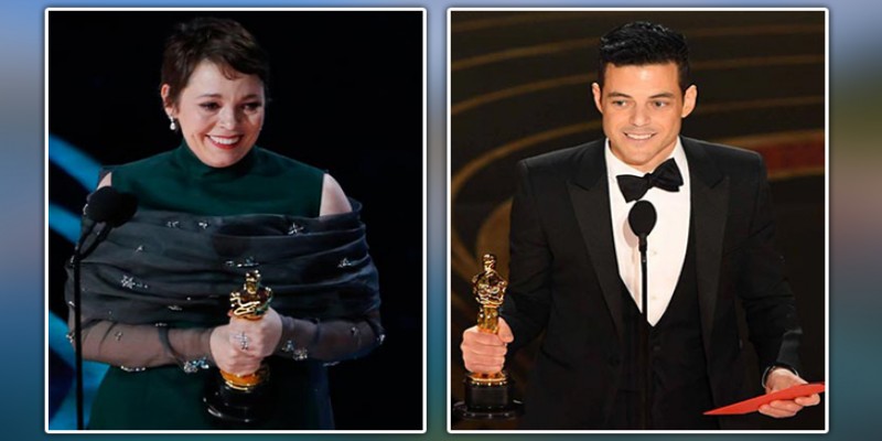 অস্কারের ৯১তম আসরের পর্দা উঠল।।সেরা অভিনেতা রামি মালেক-অভিনেত্রী কোলম্যান      