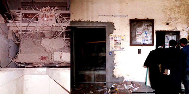 জজ কোর্ট ভবনের লিফট ছিঁড়ে পড়ার ঘটনায় চার সদস্যের তদন্ত কমিটি গঠন।   