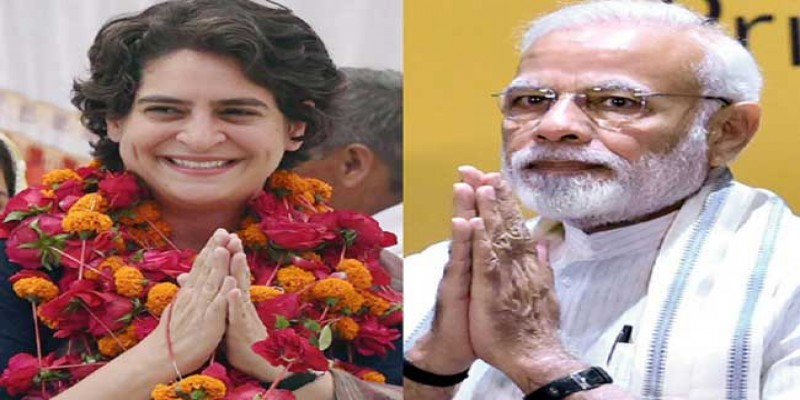 ভারতের লোকসভা নির্বাচন॥প্রধানমন্ত্রী মোদির বিরুদ্ধে লড়ছেন ইন্দিরা গান্ধী’র নাতনি প্রিয়াঙ্কা