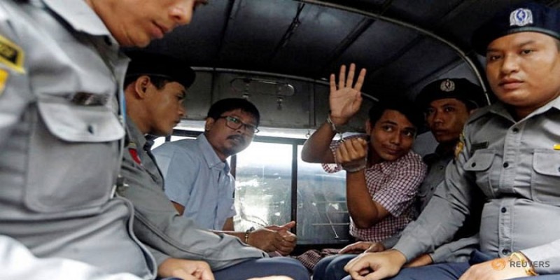 আটক রয়টার্স সাংবাদিকদের সাজা বহাল রাখল মিয়ানমারের সর্বোচ্চ আদালত