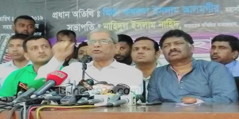 বিএনপির সংসদে না যাওয়ার সিদ্ধান্ত সঠিক ছিল না॥ মির্জা ফখরুল