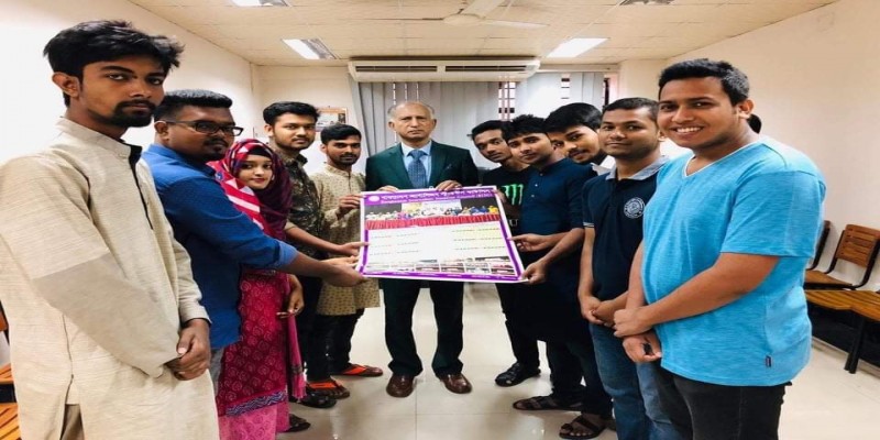 সংগঠনের প্রধান পৃষ্ঠপোষকের সাথে বিজেএসসি  নেতৃবৃন্দের সৌজন্য সাক্ষাত