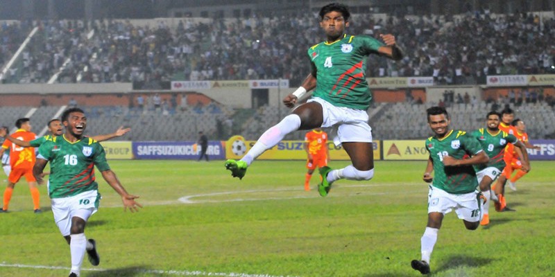 ফুটবল॥দ্বিতীয় প্রস্তুতি ম্যাচে বড় জয় পেল বাংলাদেশ   