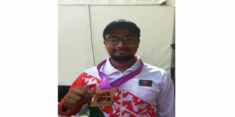 বিশ্ব আর্চারি চ্যাম্পিয়নশিপসে ব্রোঞ্জ জিতলেন বাংলাদেশের রোমান॥