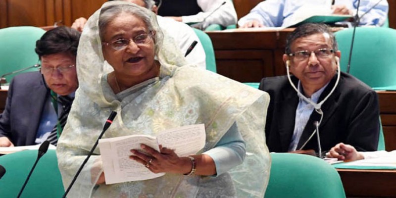 ব্যাংকে লুটে খাওয়ার টাকা নেই॥সংসদে প্রধানমন্ত্রী শেখ হাসিনা
