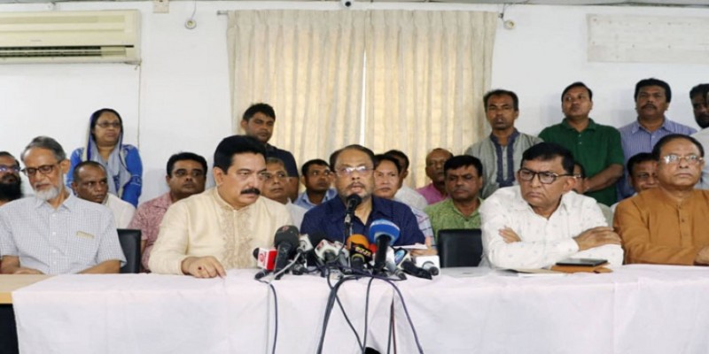 জাতীয় পার্টি চেয়ারম্যান এরশাদ শঙ্কামুক্ত নন॥জিএম কাদের