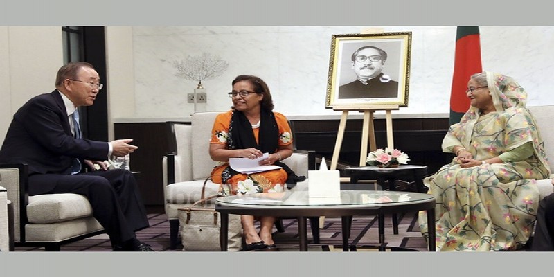 জলবায়ু পরিবর্তনের অভিযোজনে বাংলাদেশ বিশ্বের একজন সেরা শিক্ষক॥বান কি-মুন