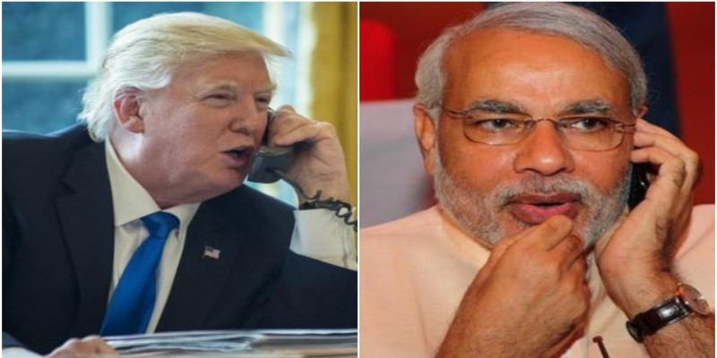 কাশ্মীর নিয়ে ট্রাম্পের সঙ্গে আধ ঘণ্টা ফোনে কথা বললেন ভারতের প্রধানমন্ত্রী মোদী॥