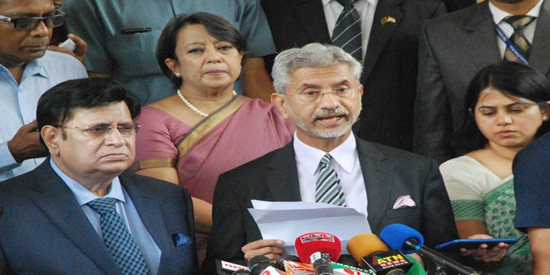 তিস্তার ব্যাপারে ভারতের প্রতিশ্রুতি আছে॥ সফররত পররাষ্ট্রমন্ত্রী এস জয়শঙ্কর