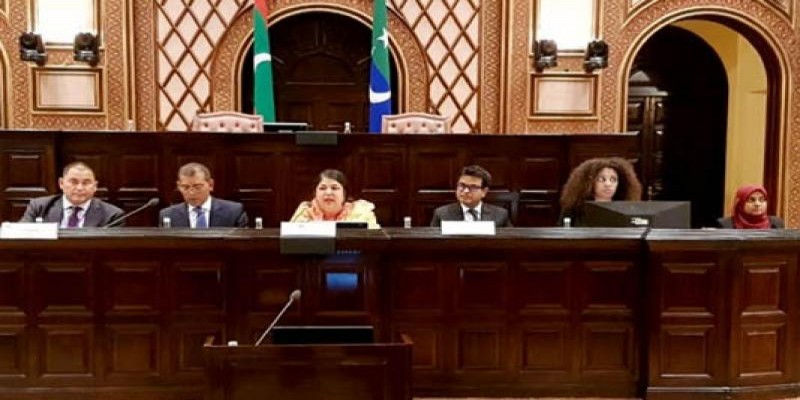 সাউথ এশিয়া স্পীকার সামিটে জলবায়ু সেশনে মডারেটর স্পিকার ড. শিরীন শারমিন চৌধুরী॥