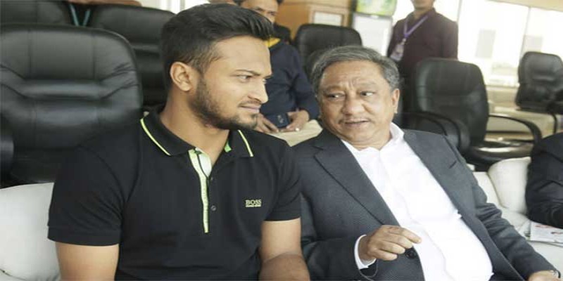 টেস্ট ক্রিকেটের প্রতি সাকিবের আগ্রহ কম ॥ বিসিবি সভাপতি পাপন