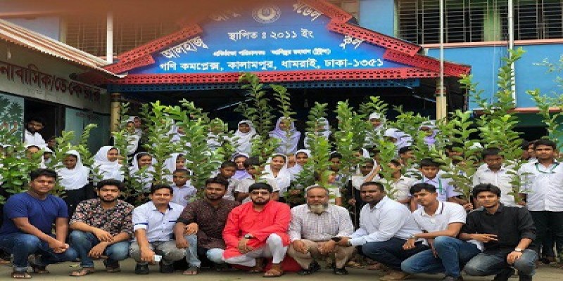 শেখ হাসিনার জন্মদিনে ধামরাই উপজেলা ছাত্রলীগের বৃক্ষরোপণ কর্মসূচী পালন॥