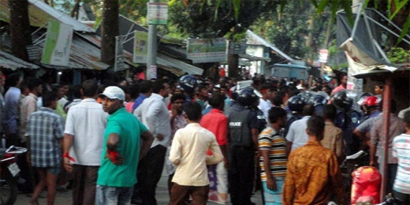 ঠাকুরগাঁওয়ে আ.লীগ কার্যালয়ের চারপাশে ১৪৪ ধারা জারি ।।