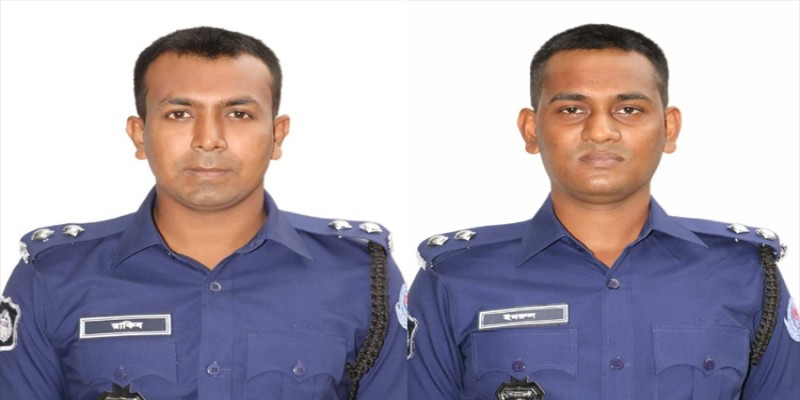৩৬ বিসিএস পুলিশের সভাপতি ইমরুল ও সাধারণ সম্পাদক রাকিবুল ।।