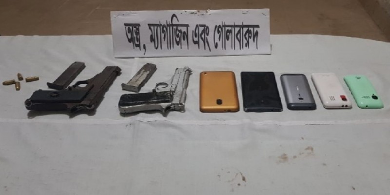 যাত্রাবাড়ীতে বিদেশি পিস্তলসহ আটক ৩॥   