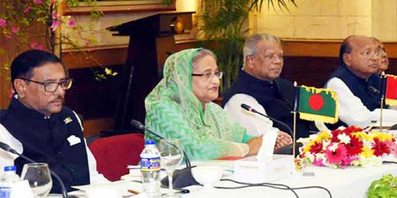গণভবনে যুবলীগ নেতাদের সঙ্গে প্রধানমন্ত্রীর বৈঠক॥   