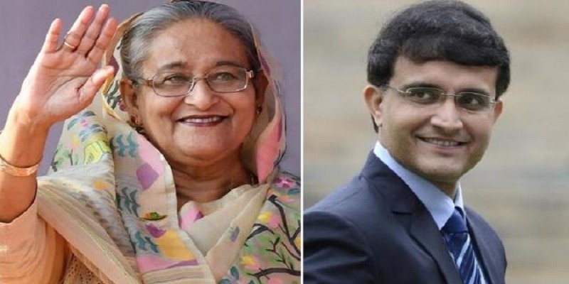 সৌরভ গাঙ্গুলীর আমন্ত্রণে কলকাতায় টেস্ট খেলা দেখতে যাবেন প্রধানমন্ত্রী শেখ হাসিনা॥