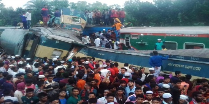 ট্রেন দুর্ঘটনায় আখাউড়া থানায় অপমৃত্যুর মামলা॥