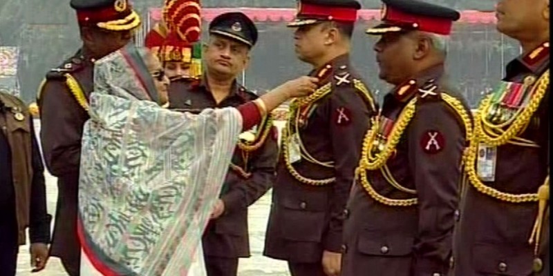 বিজিবির কুচকাওয়াজে প্রধানমন্ত্রী ।।