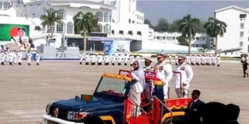 নেভাল একাডেমিতে প্রধানমন্ত্রী ।।