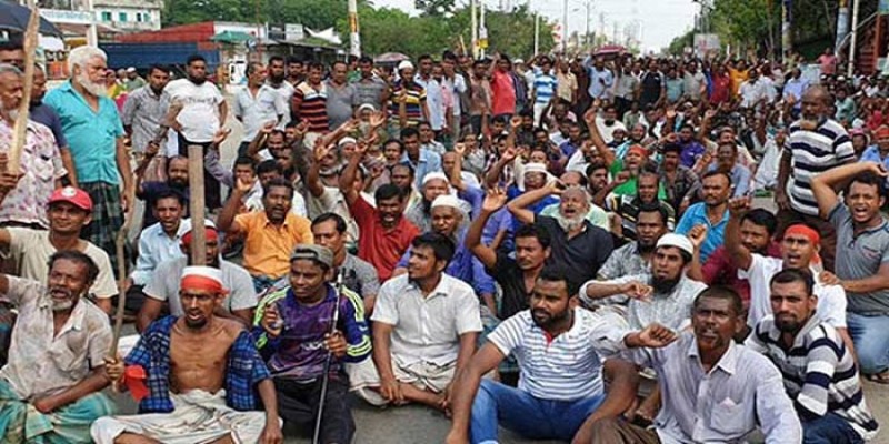 সরকারি আশ্বাসে কাজে ফিরছেন খুলনার পাটকল শ্রমিকরা॥