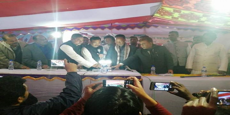 ধর্মপাশা বংশী কুন্ডা উত্তর ইউনিয়নে মজিব বর্ষ ও বিদ্যুৎ সংযোগ উদ্ধেধন করেন- এমপি রতন