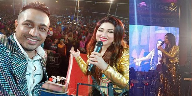 কলকাতা মাতালেন ঢাকাই নায়িকা অপু বিশ্বাস॥