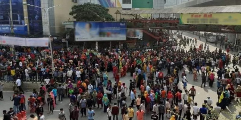 মিরপুরে আবারও বিক্ষোভ।।সড়ক অবরোধ