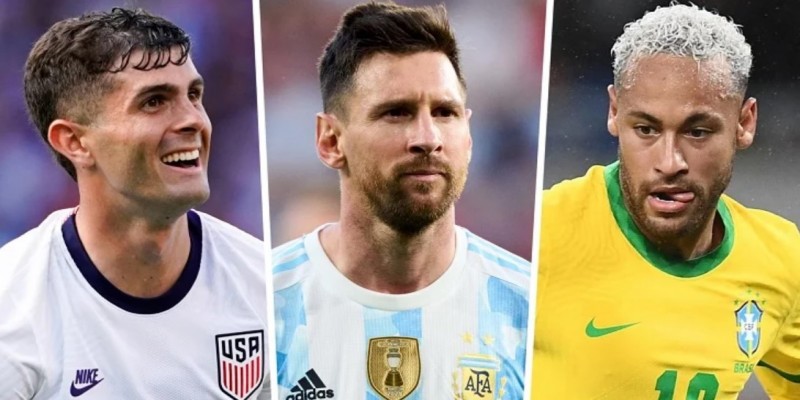 র‌্যাংকিংয়ের শীর্ষে ব্রাজিল।।সেরা তিনে আর্জেন্টিনা