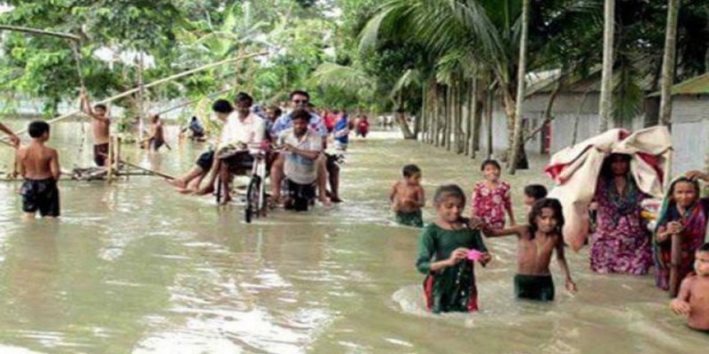 সুনামগঞ্জে বাসভাসিদের ঘরে নেই ঈদ আনন্দ ।।