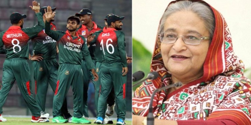 সিরিজ জয়ে টাইগারদের প্রধানমন্ত্রীর অভিনন্দন  ।।