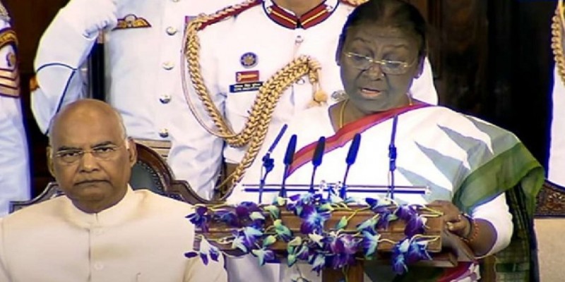 ভারতের রাষ্ট্রপতি হিসেবে শপথ নিলেন দ্রৌপদী মুর্মু।।